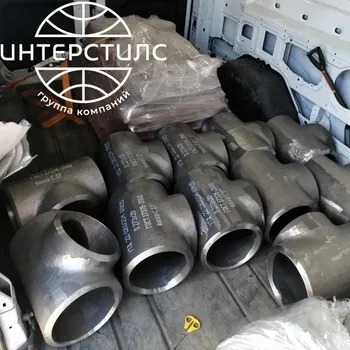 Стальной тройник равнопроходной 76 мм 10 мм 09Г2С ГОСТ 17376-2001 купить в Брянске